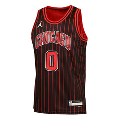 Coby White Chicago Bulls Jordan Brand Youth Swingman Jersey Statement Editi- Black - NBA