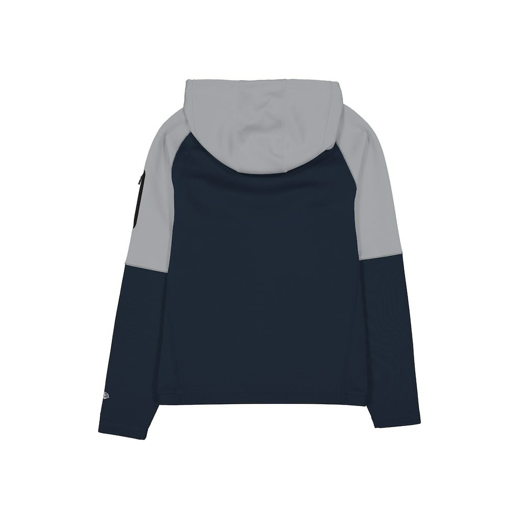 Dallas Cowboys New Era Combine Authentic Color Block Raglan Pullover Hoodie Navy | NFL