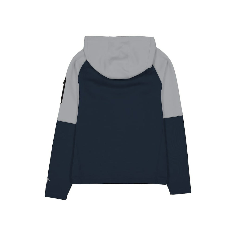 Dallas Cowboys New Era Combine Authentic Color Block Raglan Pullover Hoodie Navy | NFL