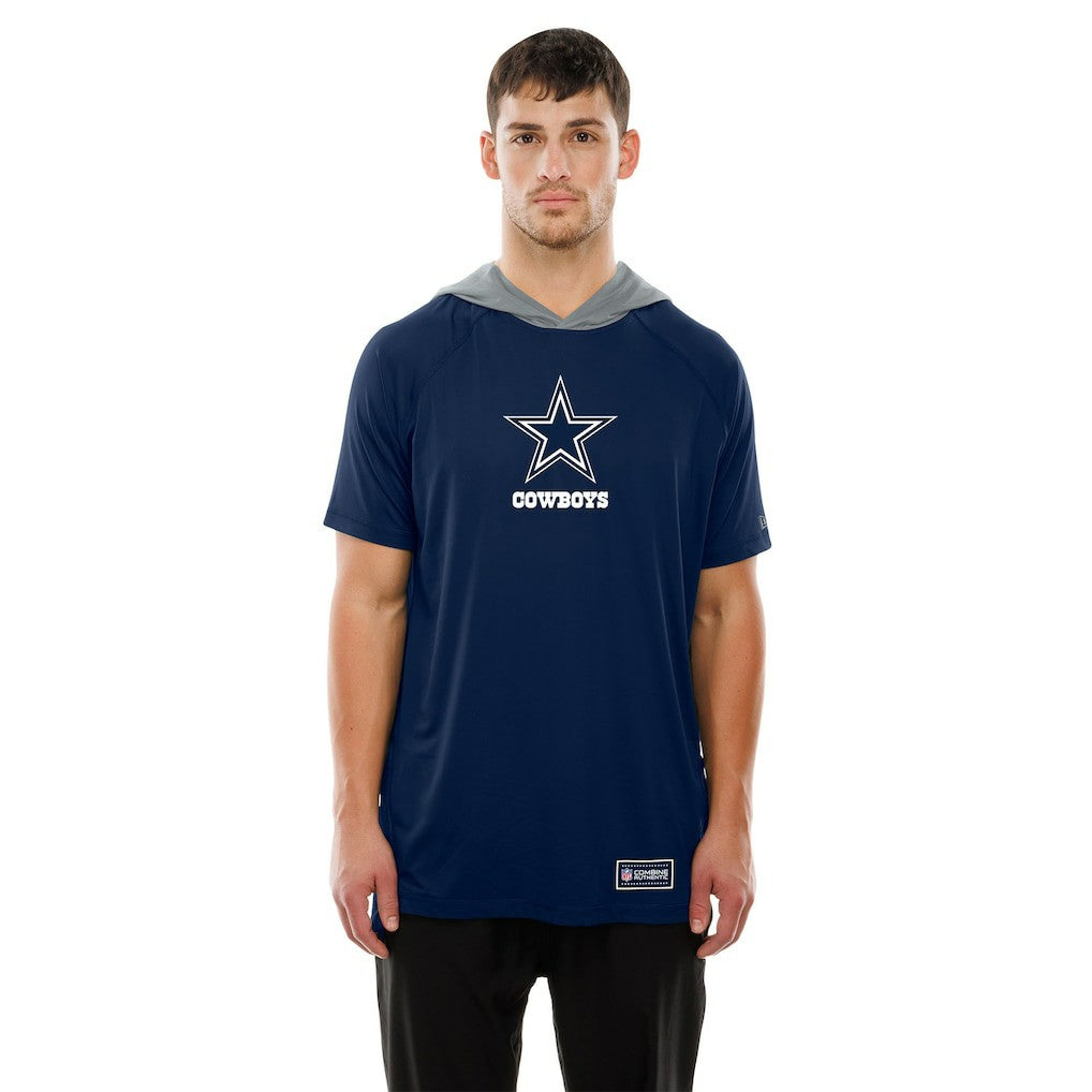 Dallas Cowboys New Era Combine Authentic Helmet T-Shirt Navy | NFL