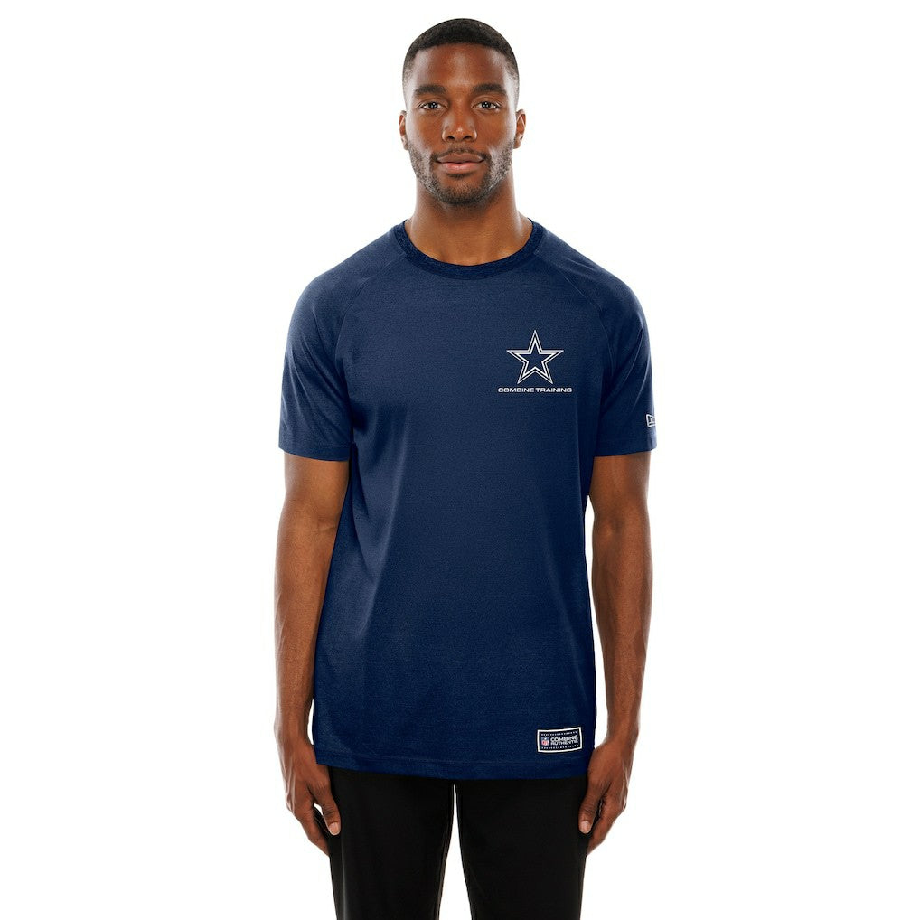 Dallas Cowboys New Era Functional Fandom Reflective T-Shirt Navy | NFL