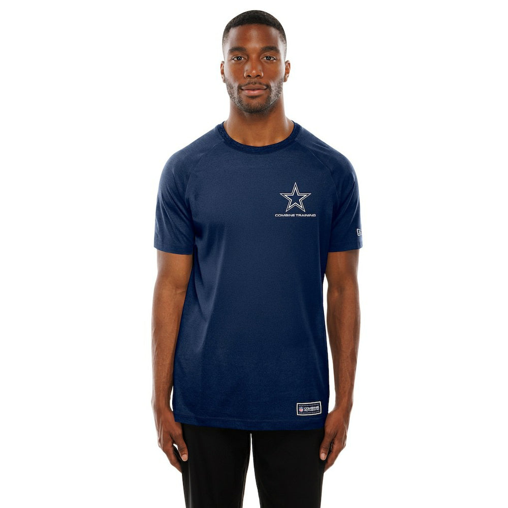 Dallas Cowboys New Era Functional Fandom Reflective T-Shirt Navy | NFL