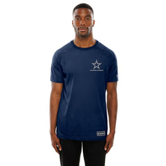 Dallas Cowboys New Era Functional Fandom Reflective T-Shirt Navy | NFL