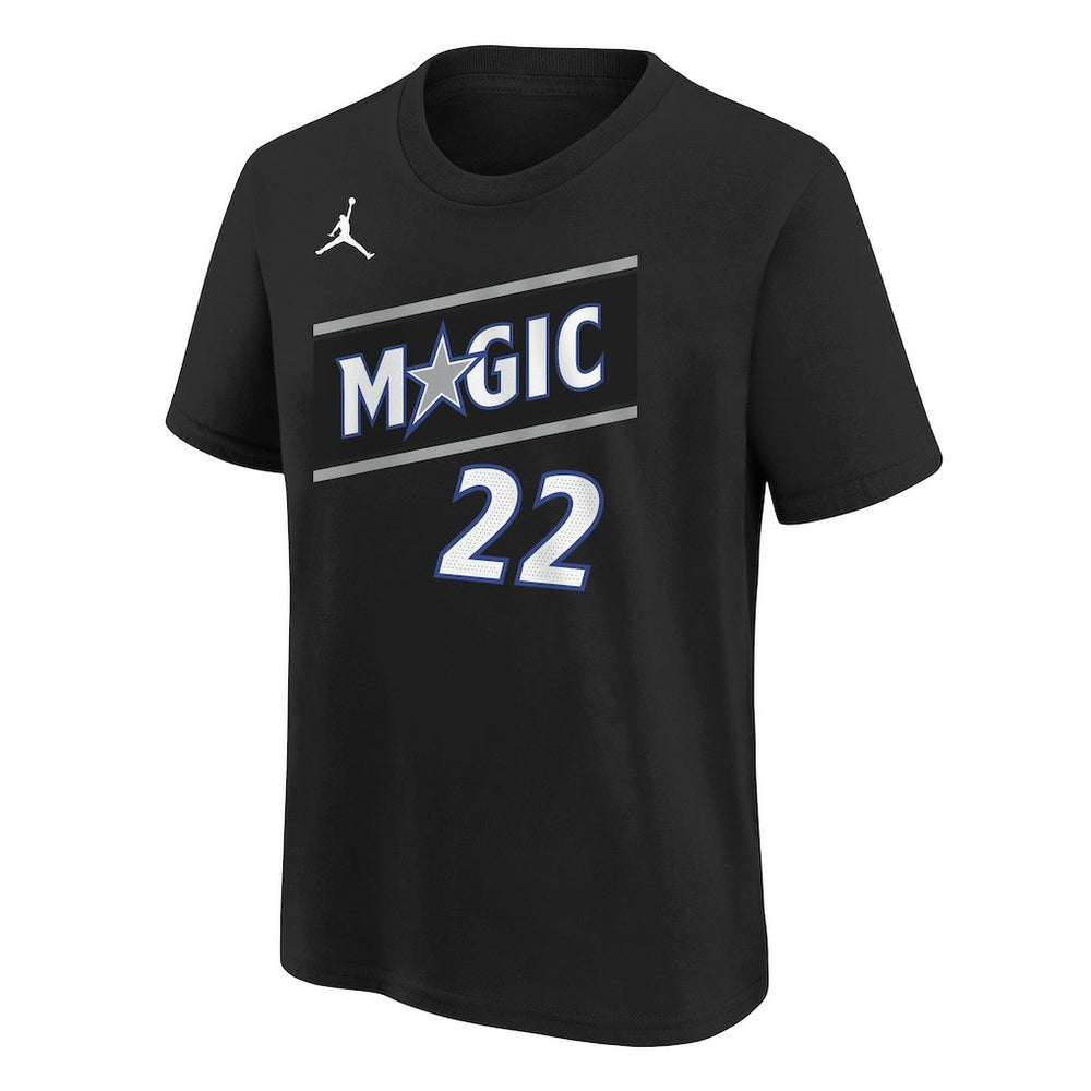 Franz Wagner Orlando Magic Jordan Brand Youth Statement Edition Name & Number T-Shirt Black - NBA
