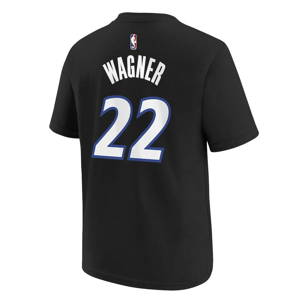Franz Wagner Orlando Magic Jordan Brand Youth Statement Edition Name & Number T-Shirt Black - NBA