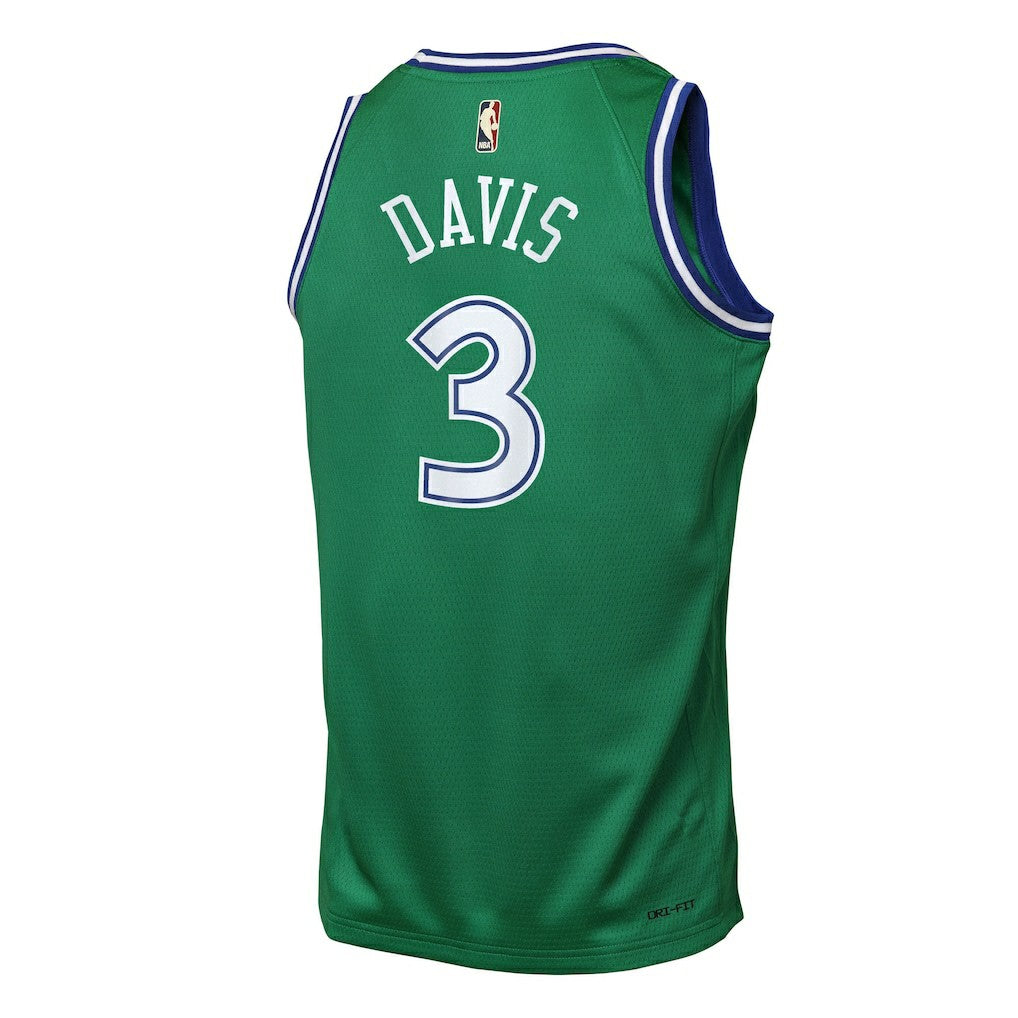 Anthony Davis Dallas Mavericks Youth Swingman Jersey Classic Editi- Green - NBA