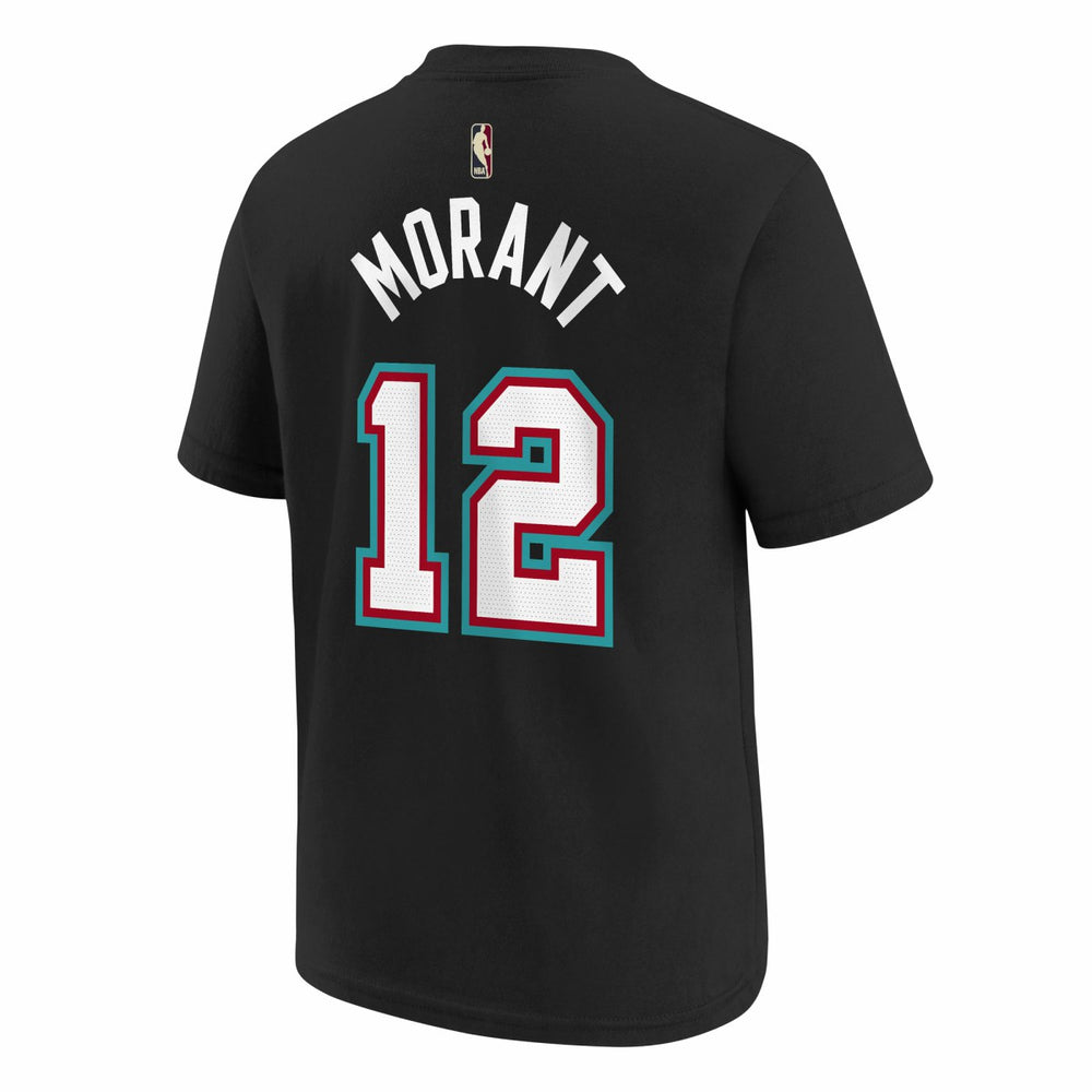 Ja Morant Memphis Grizzlies Youth Name & Number T-Shirt Classic Edition Black - NBA