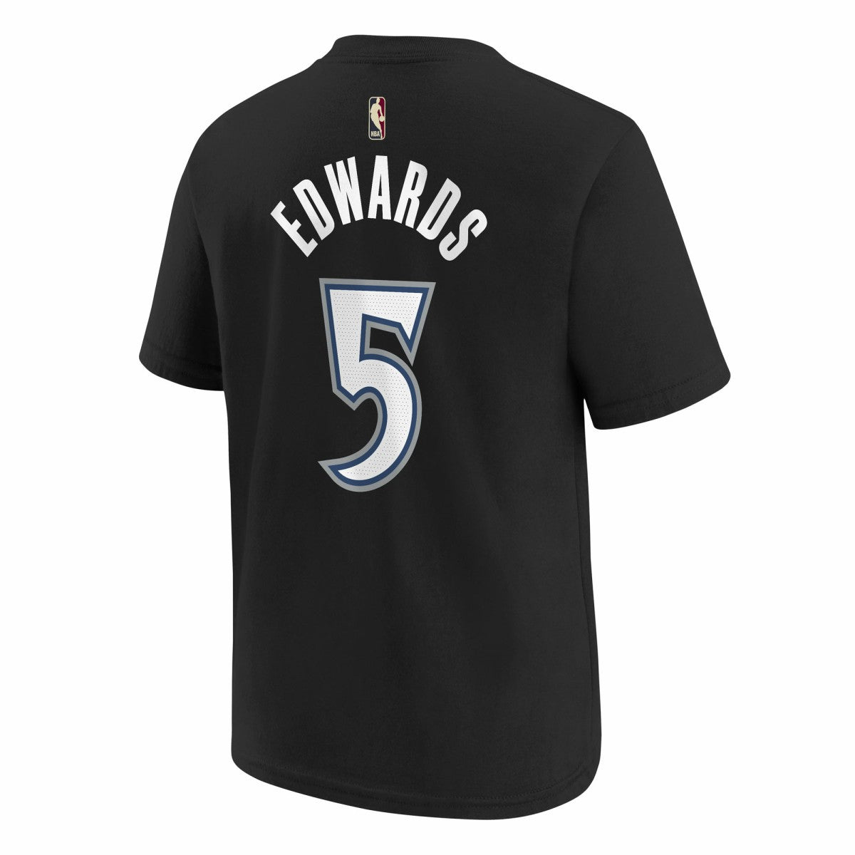 Anthony Edwards Minnesota Timberwolves Youth Name & Number T-Shirt Classic Edition Black - NBA