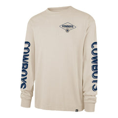 Dallas Cowboys '47 Cairn Ravine Foundation Long Sleeve T-Shirt Tan | 47 brand