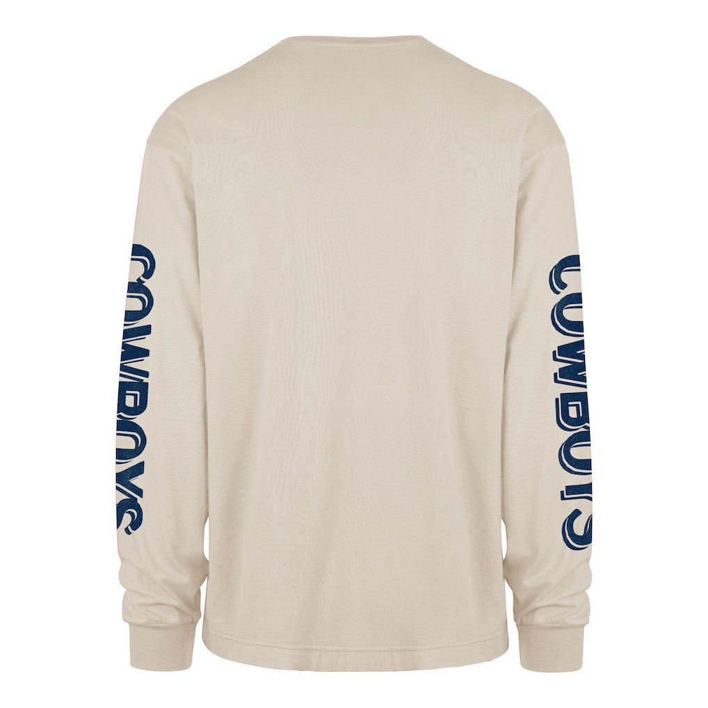 Dallas Cowboys '47 Cairn Ravine Foundation Long Sleeve T-Shirt Tan | 47 brand