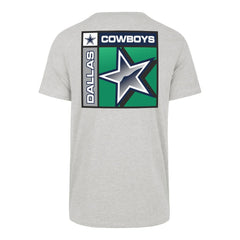 Dallas Cowboys '47 Chrome Plate Franklin T-Shirt Heather Gray | 47 brand