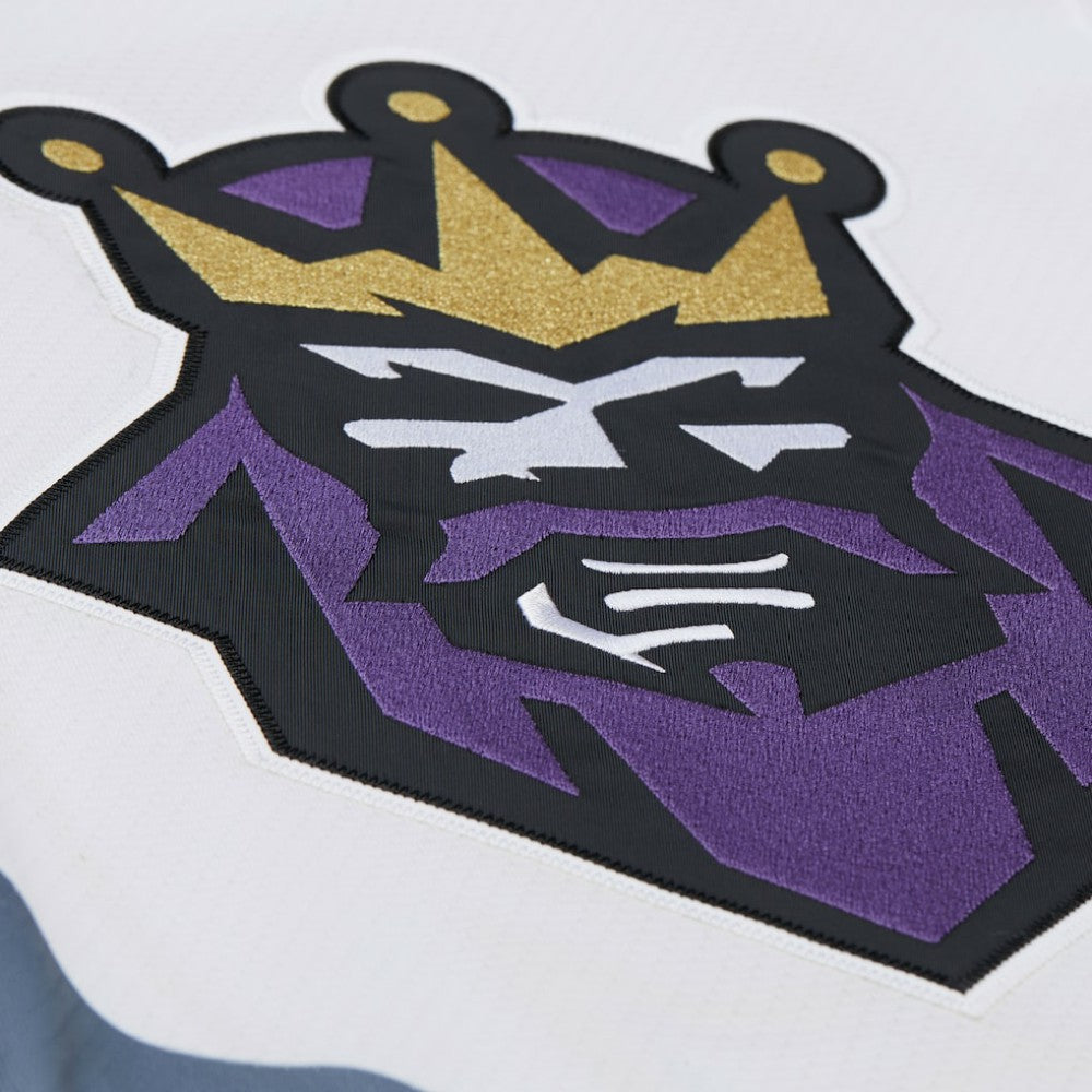 Wayne Gretzky Los Angeles Kings Mitchell & Ness Big & Tall 1995-96 Blue Line 2.0 Jersey - White - NHL