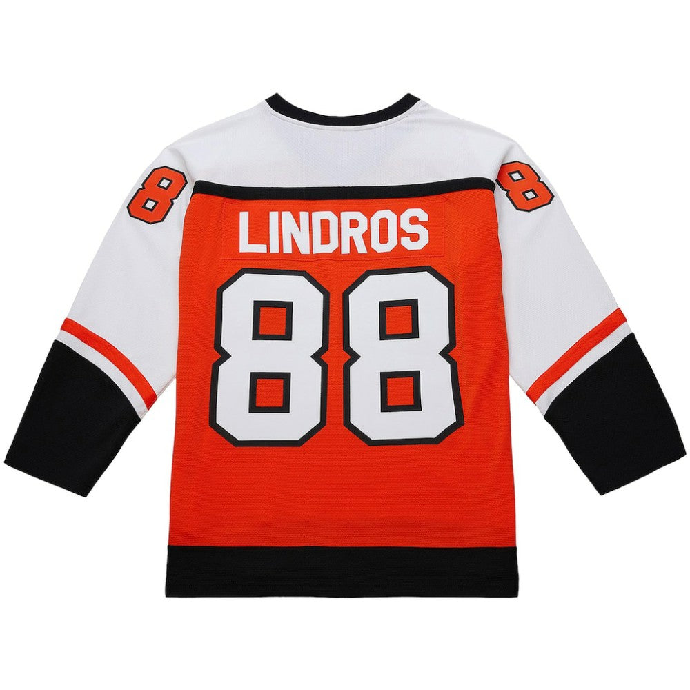 Eric Lindros Philadelphia Flyers Mitchell & Ness Big & Tall 1996-97 Blue Line 2.0 Jersey - Orange - NHL