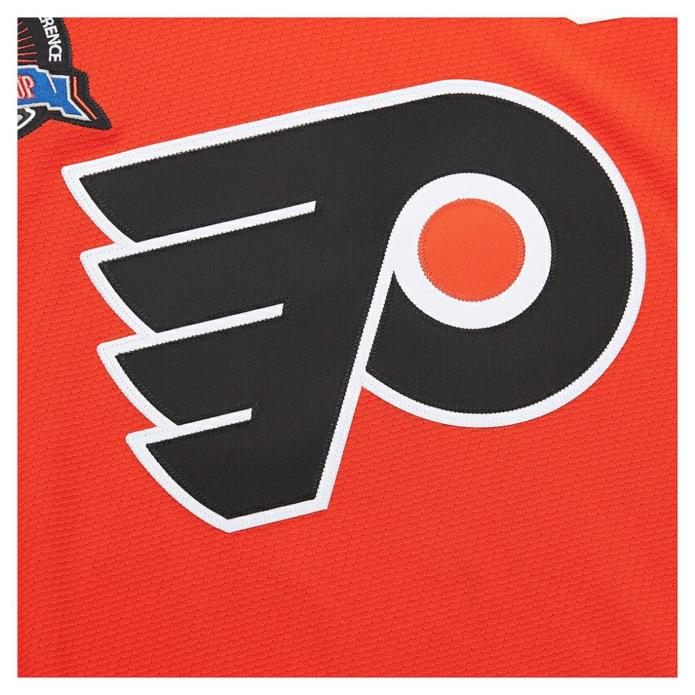 Eric Lindros Philadelphia Flyers Mitchell & Ness Big & Tall 1996-97 Blue Line 2.0 Jersey - Orange - NHL