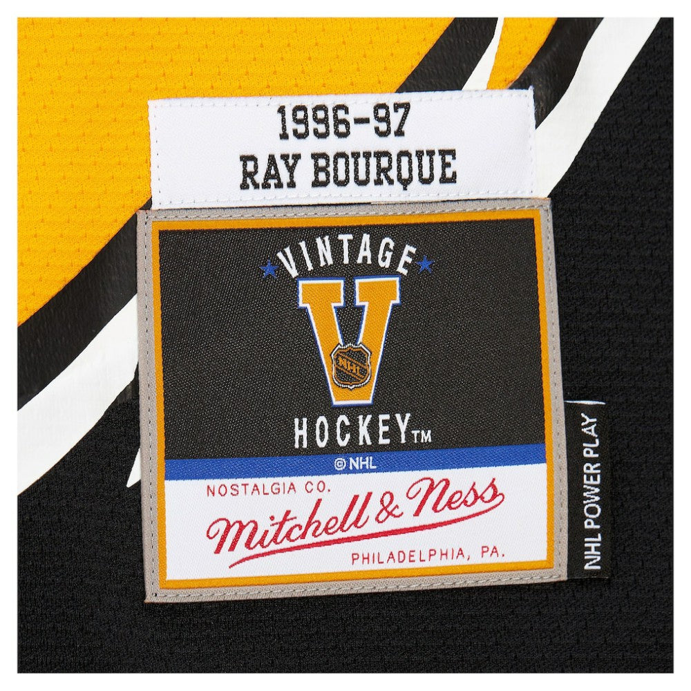 Ray Bourque Boston Bruins Mitchell & Ness Big & Tall 1996-97 Blue Line 2.0 Jersey - Gold - NHL