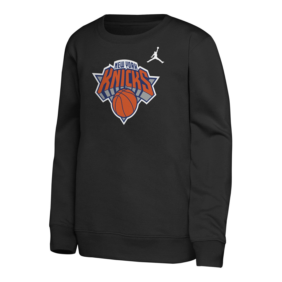 New York Knicks Jordan Brand Youth Courtside Statement Edition Sweatshirt Black - NBA