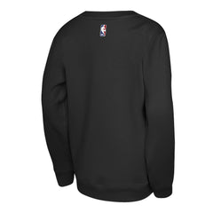 Golden State Warriors Jordan Brand Youth Courtside Statement Edition Sweatshirt Black - NBA