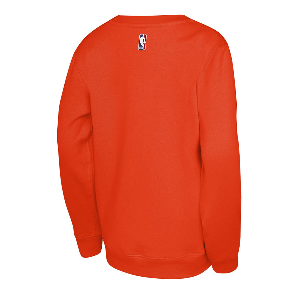 Oklahoma City Thunder Jordan Brand Youth Courtside Statement Edition Sweatshirt Orange - NBA