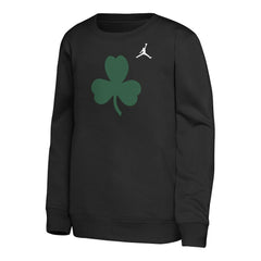 Boston Celtics Jordan Brand Youth Courtside Statement Edition Sweatshirt Black - NBA