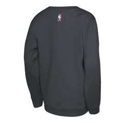 Minnesota Timberwolves Jordan Brand Youth Courtside Statement Edition Sweatshirt Gray - NBA