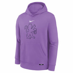 Sacramento Kings Youth 2025/26 City Edition Club Fleece Pullover Hoodie Purple - NBA