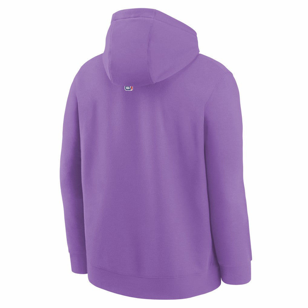 Sacramento Kings Youth 2025/26 City Edition Club Fleece Pullover Hoodie Purple - NBA