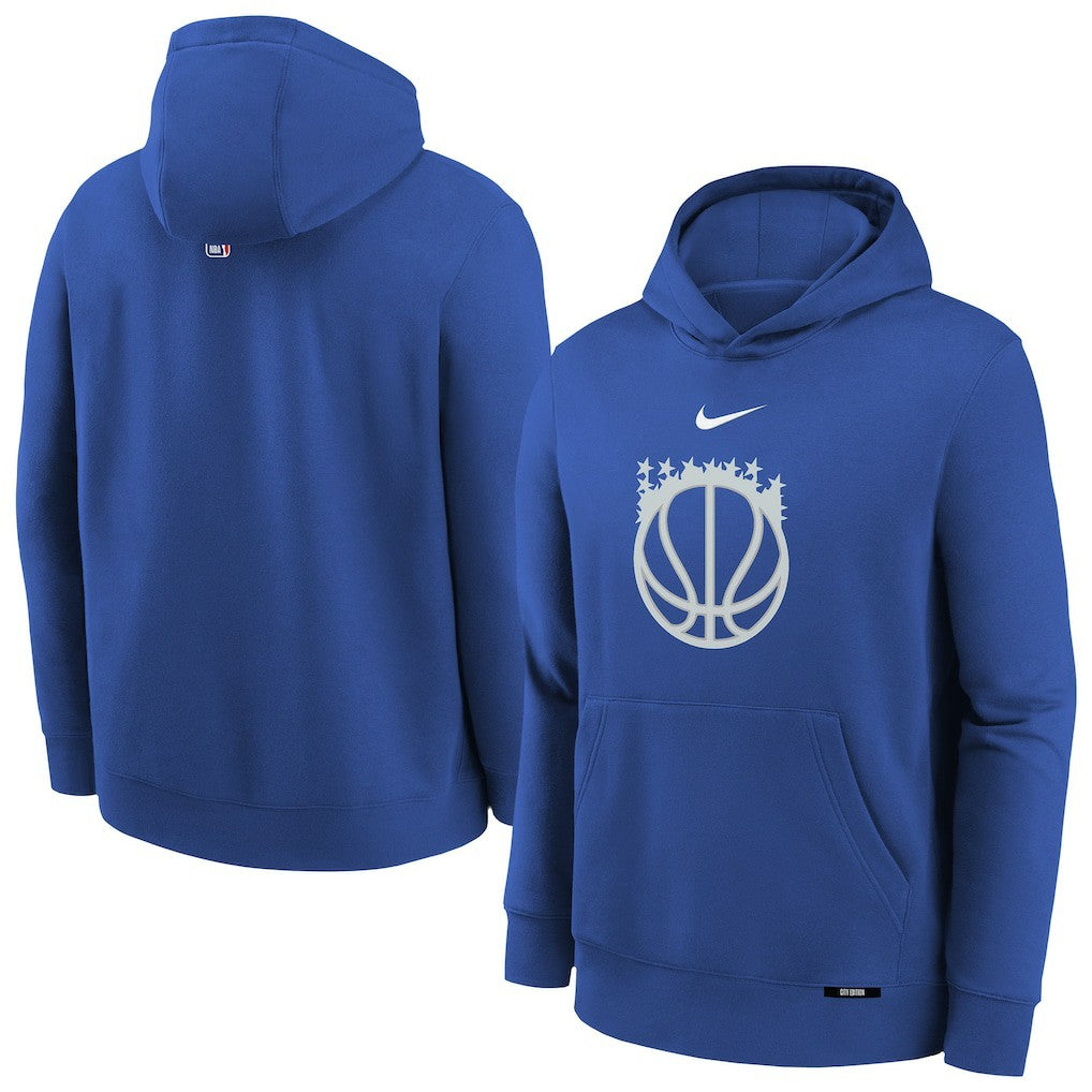 Orlando Magic Youth 2025/26 City Edition Club Fleece Pullover Hoodie Royal - NBA