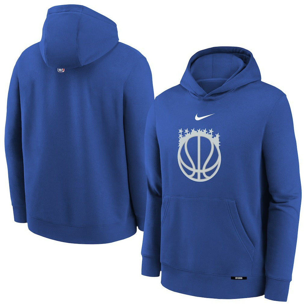 Orlando Magic Youth 2025/26 City Edition Club Fleece Pullover Hoodie Royal - NBA