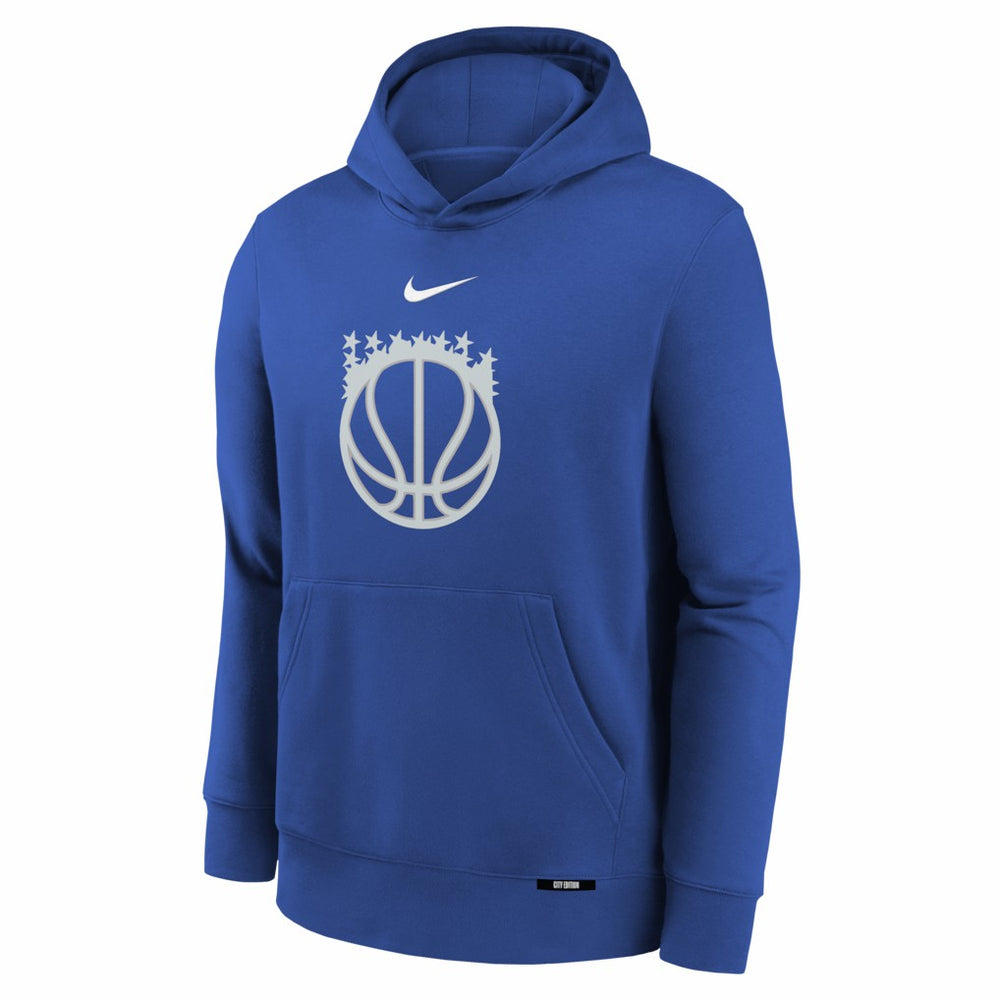 Orlando Magic Youth 2025/26 City Edition Club Fleece Pullover Hoodie Royal - NBA