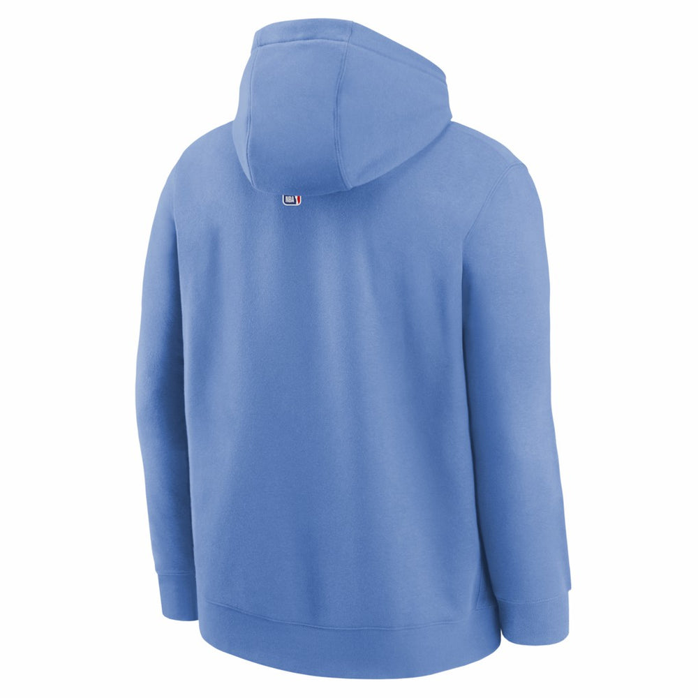 Utah Jazz Youth 2025/26 City Edition Club Fleece Pullover Hoodie Blue - NBA