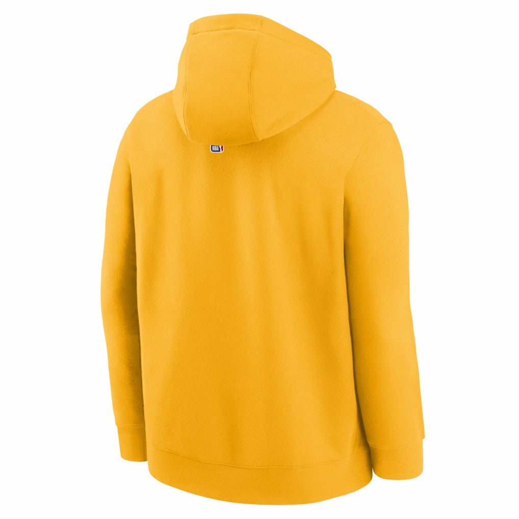 Cleveland Cavaliers Youth 2025/26 City Edition Club Fleece Pullover Hoodie Yellow - NBA