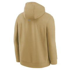 Washington Wizards Youth 2025/26 City Edition Club Logo Fleece Hoodie Tan - NBA