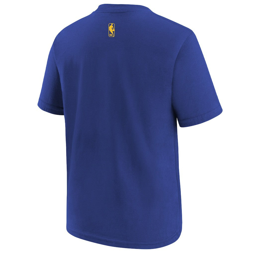 Charlotte Hornets Jordan Brand Youth 2025/26 City Edition Max90 T-Shirt Blue/Yellow - NBA