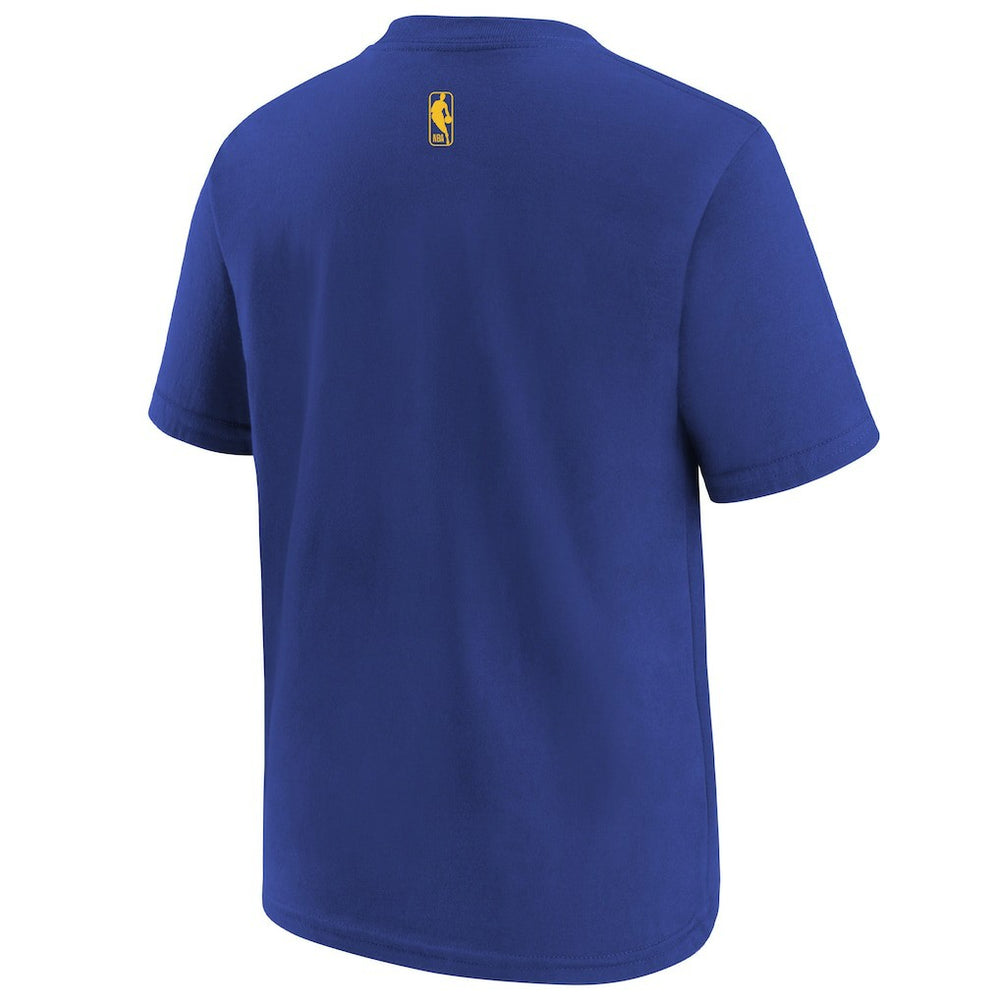 Charlotte Hornets Jordan Brand Youth 2025/26 City Edition Max90 T-Shirt Blue/Yellow - NBA