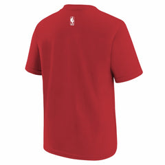 Toronto Raptors Youth 2025/26 City Edition Max90 T-Shirt Red/Black - NBA