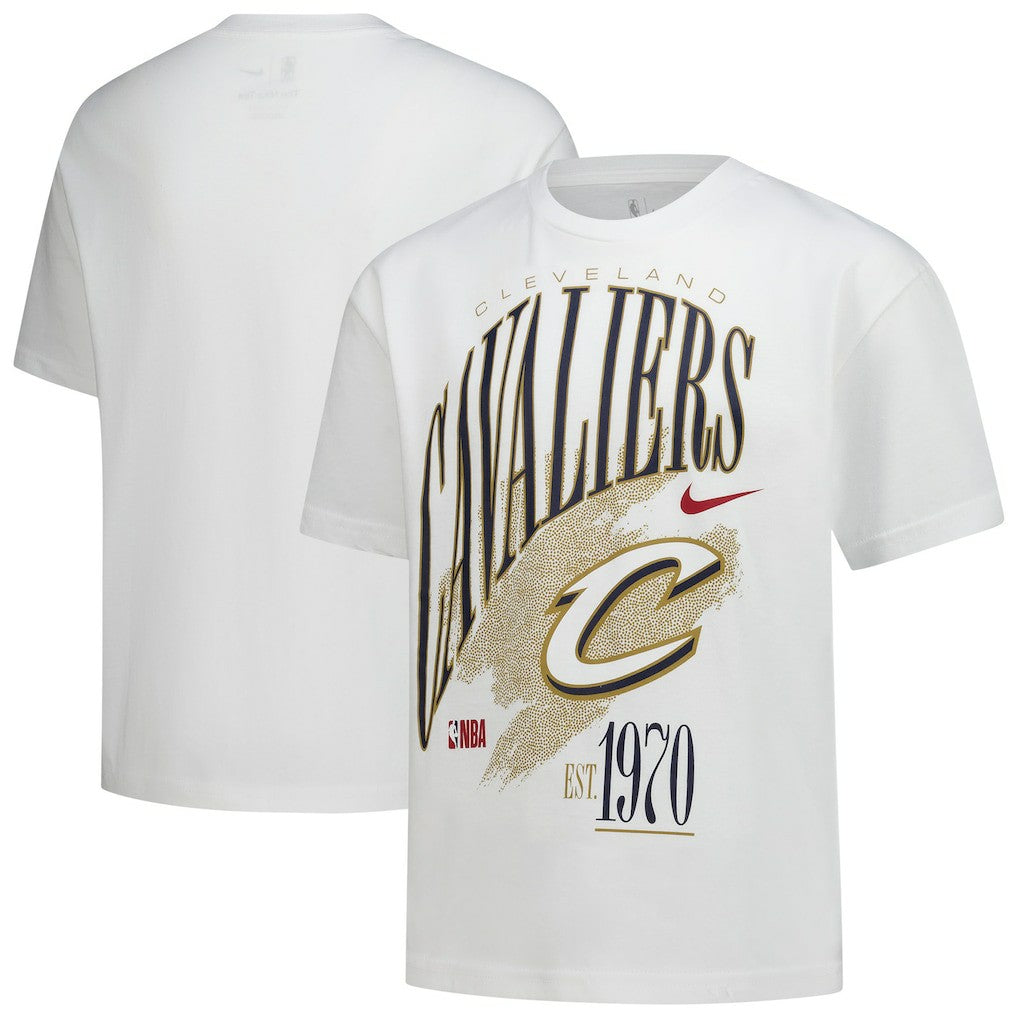 Cleveland Cavaliers Youth Hardwood Classics Champs Max90 T-Shirt White - NBA
