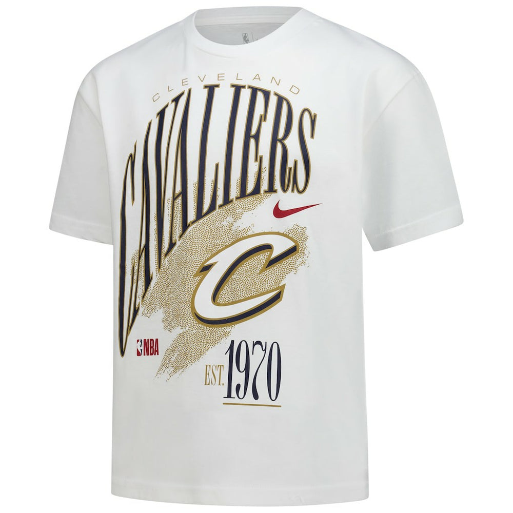 Cleveland Cavaliers Youth Hardwood Classics Champs Max90 T-Shirt White - NBA