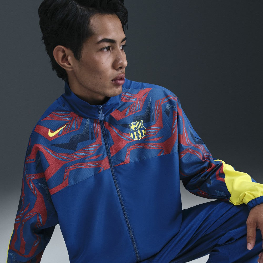 Barcelona Special Edition Street Woven Full-Zip Jacket Blue | Nike cheap