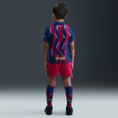 Barcelona Preschool 2025/26 Fourth Stadium Kit Set Blue/Red | Nike discount