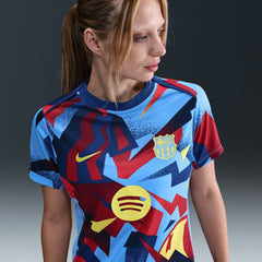 Barcelona Women's 2025/26 Academy Pro Pre-Match Performance Dri-FIT Top Blue | Nike online