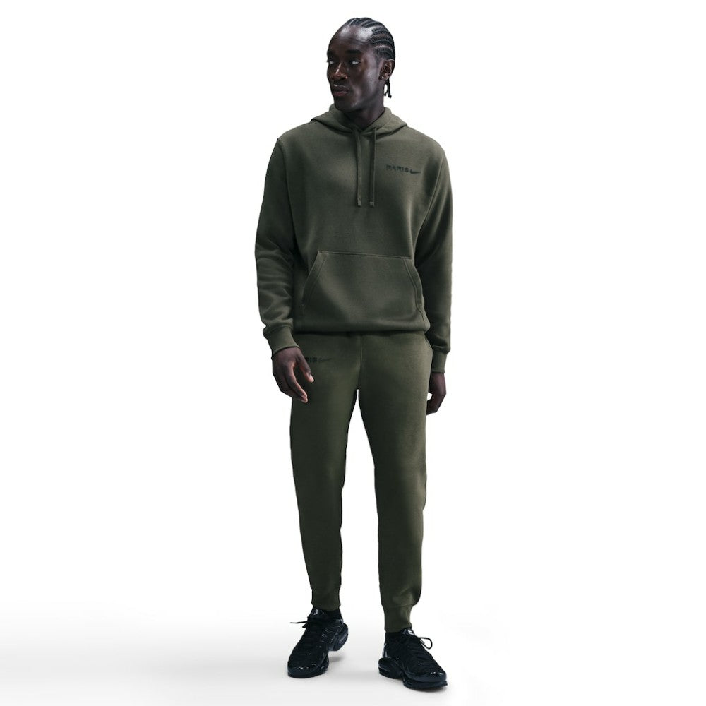 Paris Saint-Germain Club Fleece Hoodie Olive | Nike discount