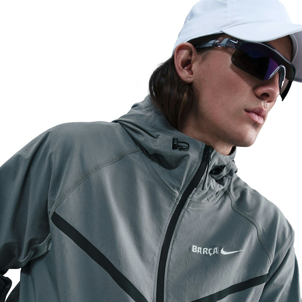 Barcelona Special Edition Full-Zip Woven Fleece Jacket Gray | Nike discount