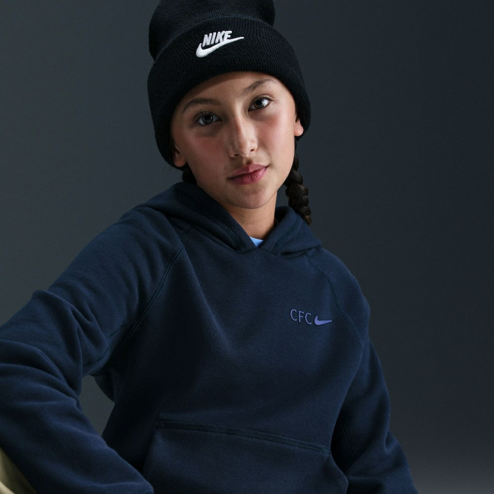 Chelsea Youth Air Raglan Hoodie Navy | Nike Online