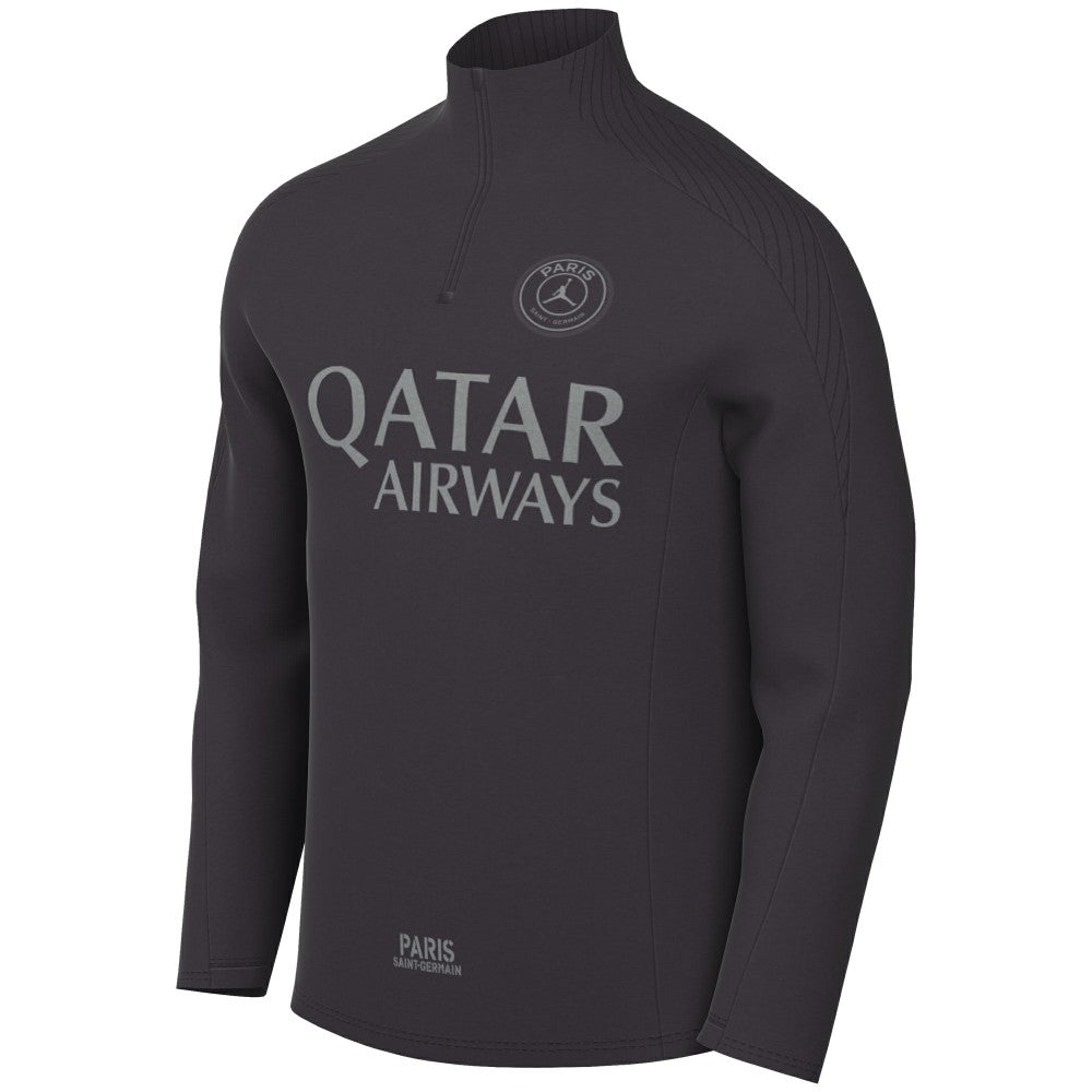 Paris Saint-Germain Strike Drill Quarter-Zip Long Sleeve Dri-FIT Top Anthracite | Nike Online