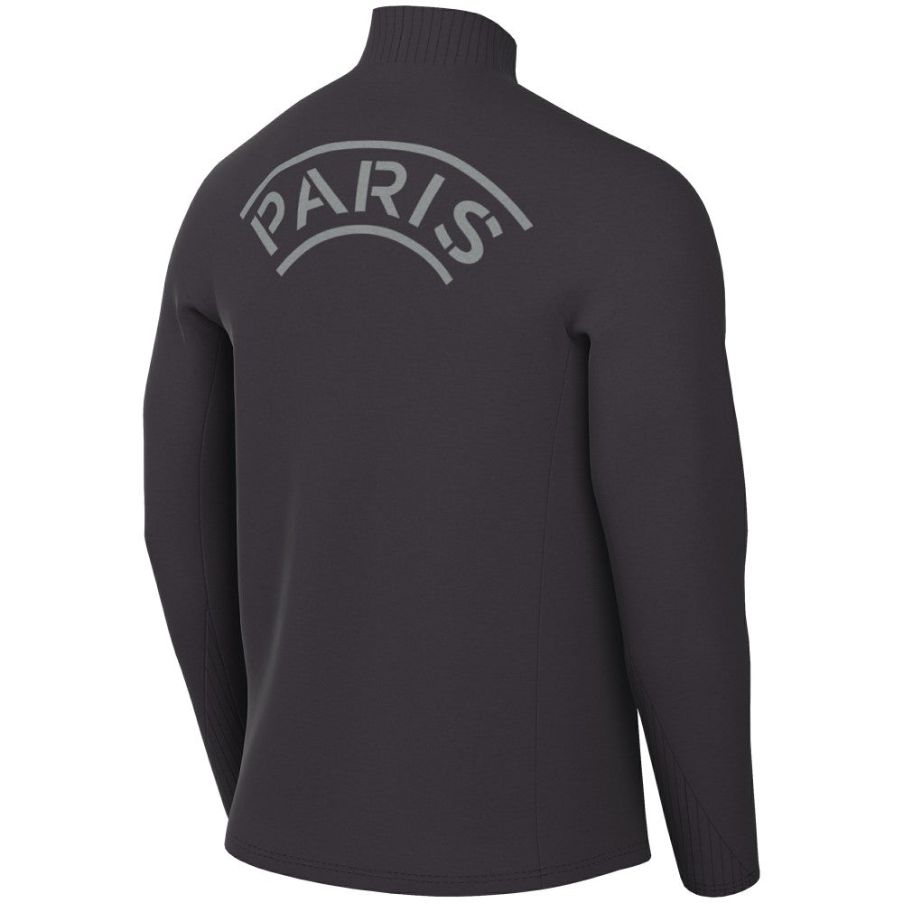 Paris Saint-Germain Strike Drill Quarter-Zip Long Sleeve Dri-FIT Top Anthracite | Nike Online