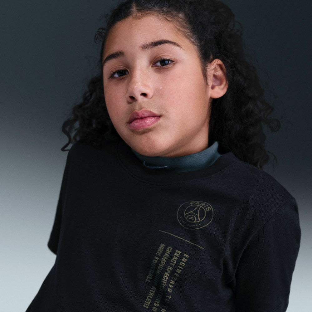 Paris Saint-Germain Youth T-Shirt Black | Nike
