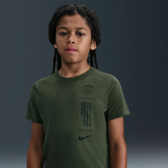 Paris Saint-Germain Youth T-Shirt Olive | Nike Online