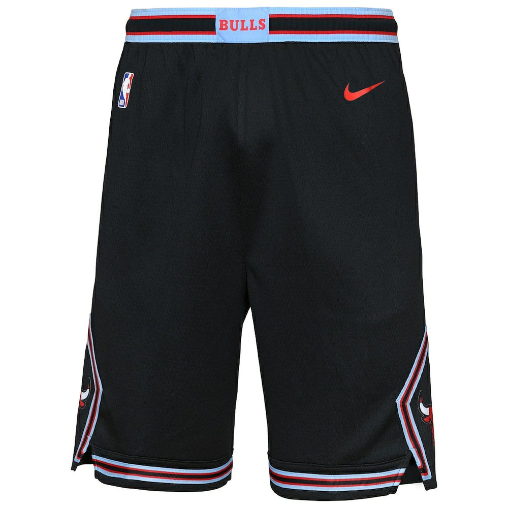 Chicago Bulls Youth 2025/26 City Edition Swingman Performance Shorts Black - NBA
