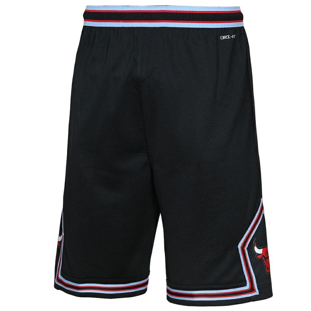 Chicago Bulls Youth 2025/26 City Edition Swingman Performance Shorts Black - NBA