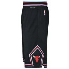 Chicago Bulls Youth 2025/26 City Edition Swingman Performance Shorts Black - NBA